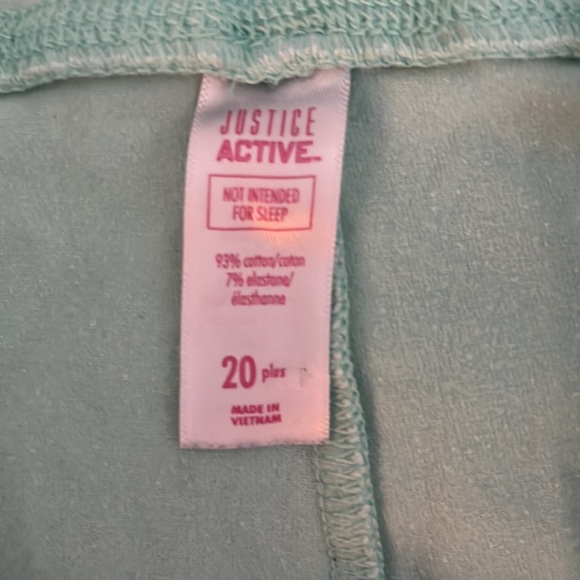 SOLD - 💎RARE💎 Justice Girls Color-Dipped Tie Dye Blue Ombre Leggings - Picture 8 of 9